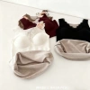 Autumn and winter V-neck lace cashmere warm back, chest and cushion one-piece, no steel ring, bottom layer, no trace, beautiful back underwear Item Picture
